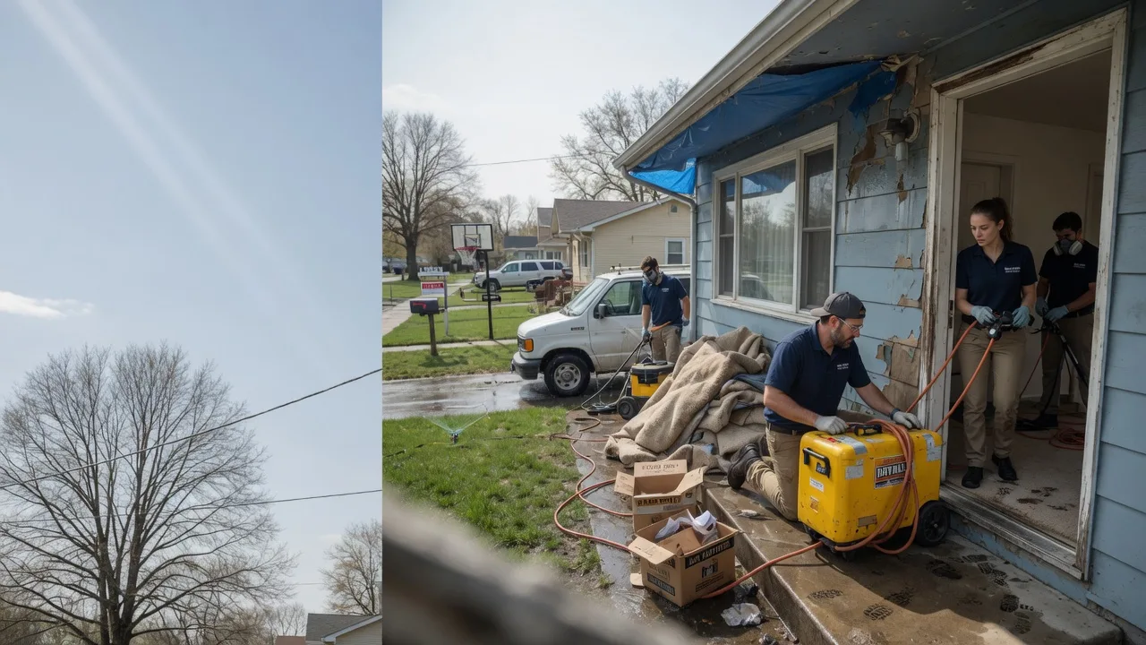 Basement Flood Cleanup in Danbury, TX near me
